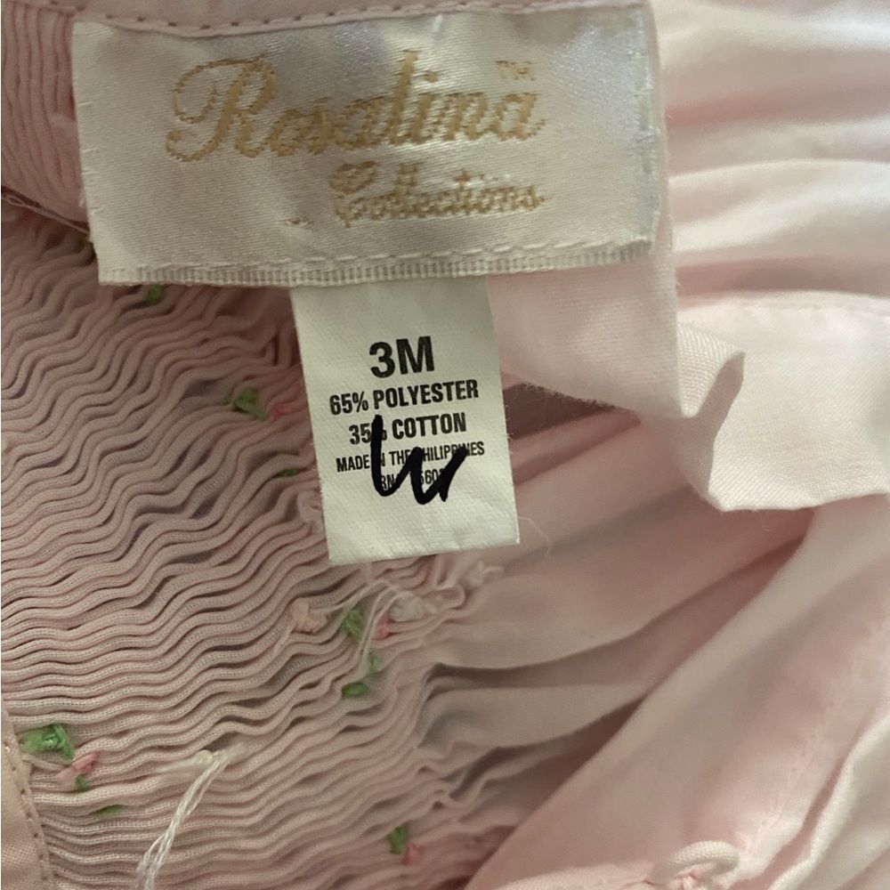 Pink infant dress 3 Months - Picture 2 of 2